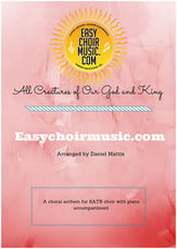 All Creatures of Our God and King SATB choral sheet music cover